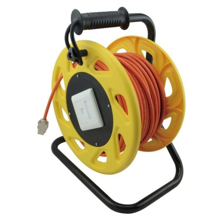 Premium Roline Cable Drum SFTP Cat6A Class - High-Performance Networking Solution (21.15.0007)